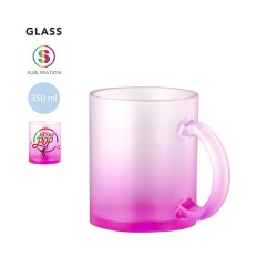 Tasse Personnalisable Sublimation Éco-responsable Osaka Matières : verre Couleurs : bleu 2