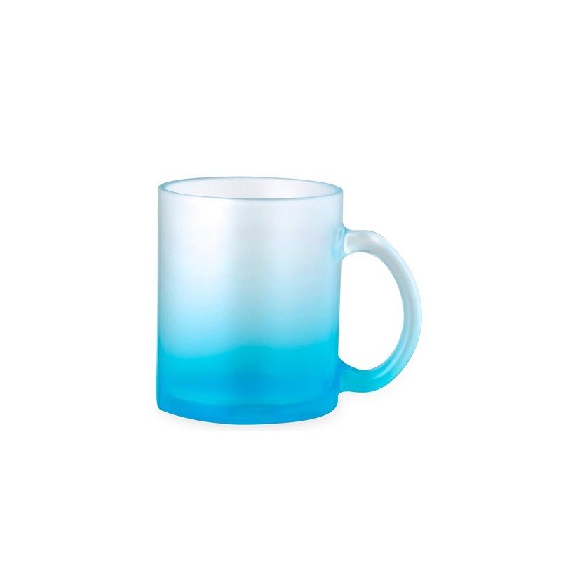 Tasse Personnalisable Sublimation Éco-responsable Osaka Matières : verre Couleurs : bleu goodies entreprise design