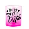 Tasse Personnalisable Sublimation Éco-responsable Osaka Matières : verre Couleurs : bleu objet promo petit budget