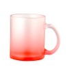 Tasse Personnalisable Sublimation Éco-responsable Osaka Matières : verre Couleurs : rouge impression haute définition