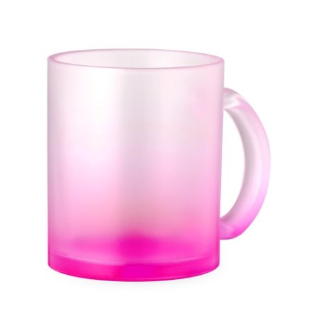 Tasse Personnalisable Sublimation Éco-responsable Osaka Matières : verre Couleurs : rouge cadeau entreprise pas cher