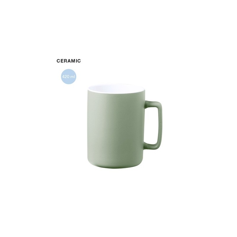 Tasse Céramique Personnalisée Kubaya Matières : céramique Couleurs : blanc cadeau collaborateur premium