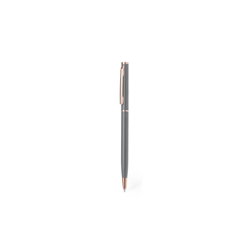 Stylo Aluminium Publicitaire Personnalisé Noril Matières : aluminium Couleurs : gris impression haute définition