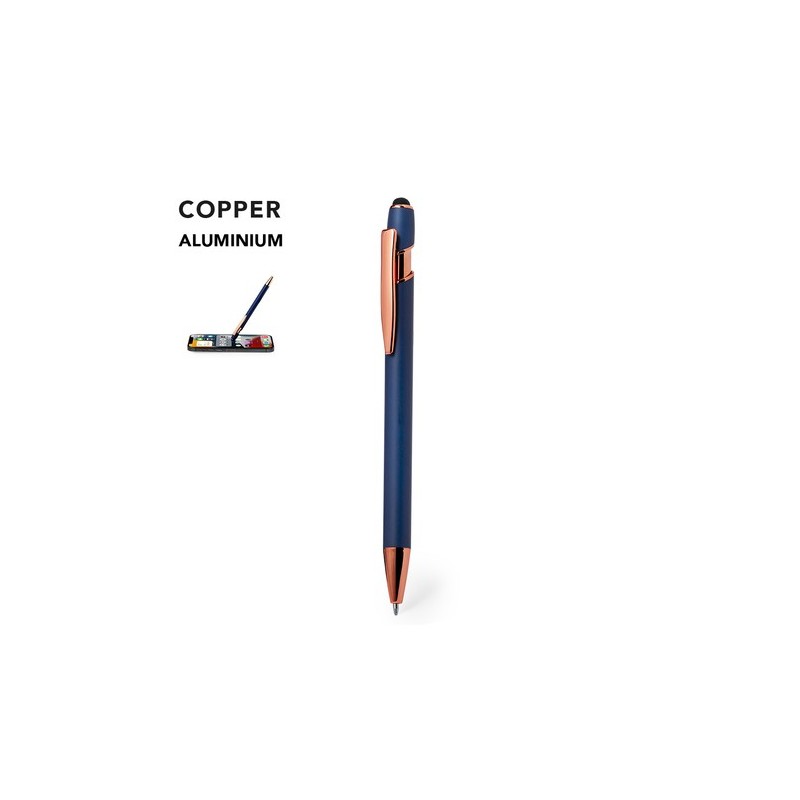 Stylet Bille Personnalisé Cadeau d'Entreprise Idéal Lixor Matières : aluminium Couleurs : blanc cadeau collaborateur premium