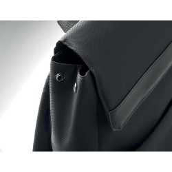Sac à dos  pour ordinateur DAEGU LAP Matières : PET recyclé Couleurs : noir objet promotionnel éco-responsable