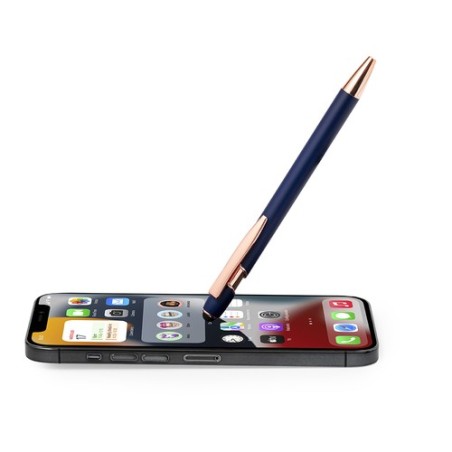 Stylet Bille Personnalisé Cadeau d'Entreprise Idéal Lixor Matières : aluminium Couleurs : noir objet promo petit budget