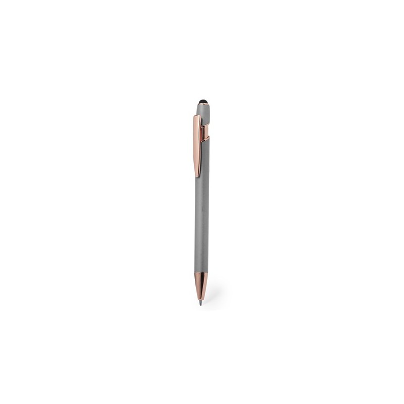 Stylet Bille Personnalisé Cadeau d'Entreprise Idéal Lixor Matières : aluminium Couleurs : noir impression logo haute qualité