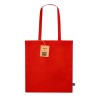 Sac Éthique Personnalisé de Shopping Inova Fairtrade pas cher Matières : coton Couleurs : rose goodies publicitaire durable
