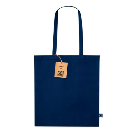 Sac Éthique Personnalisé de Shopping Inova Fairtrade pas cher Matières : coton Couleurs : rose objet promotionnel éco-responsabl