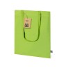 Sac Éthique Personnalisé de Shopping Inova Fairtrade pas cher Matières : coton Couleurs : vert clair impression haute définition
