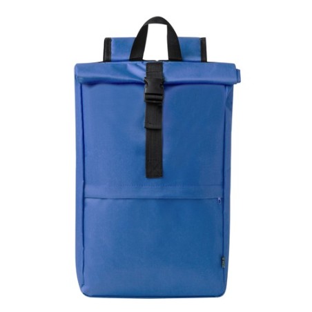 Sac à Dos Éco-responsable Publicitaire 40L - Vaega Couleurs : bleu Matières : polyester recyclé