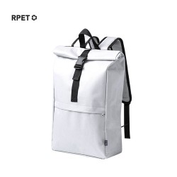 Sac à Dos Éco-responsable Publicitaire 40L - Vaega Couleurs : bleu Matières : polyester recyclé 2