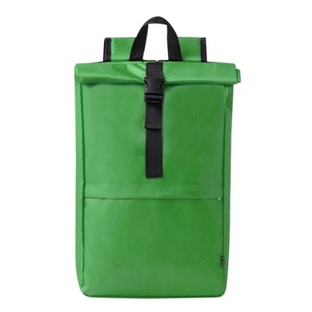 Sac à Dos Éco-responsable Publicitaire 40L - Vaega Couleurs : bleu Matières : polyester recyclé cadeau client original