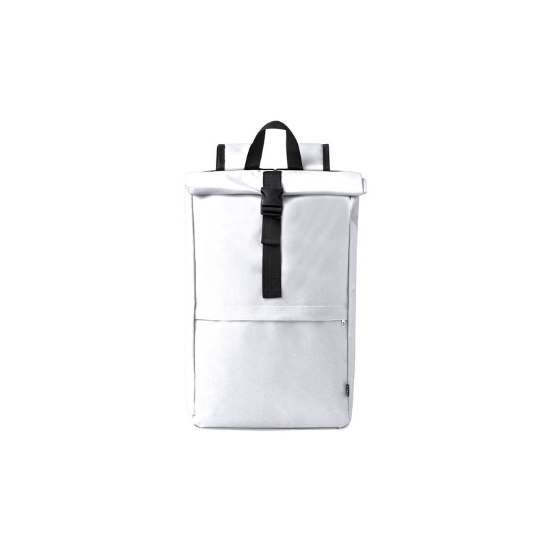 Sac à Dos Éco-responsable Publicitaire 40L - Vaega Couleurs : bleu Matières : polyester recyclé cadeau collaborateur premium