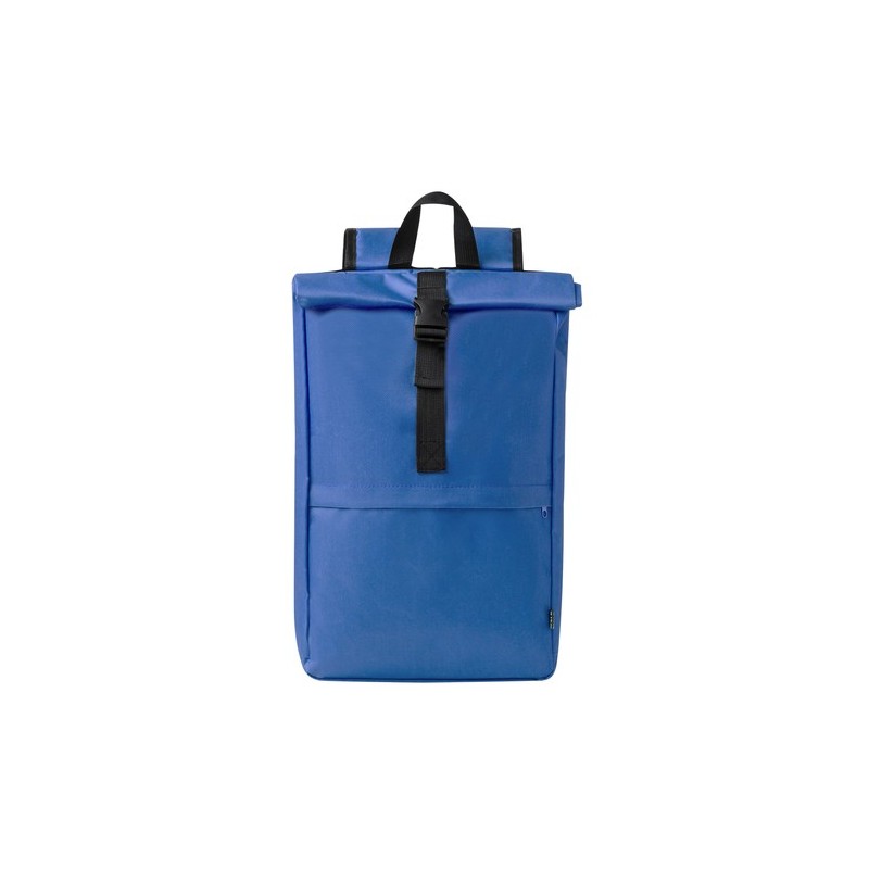 Sac à Dos Éco-responsable Publicitaire 40L - Vaega Couleurs : blanc Matières : polyester recyclé impression logo haute qualité