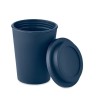 Gobelet double paroi personnalisable de 300 ml - SORA Matières : polypropylène (PP) Couleurs : bleu marine cadeau collaborateur 