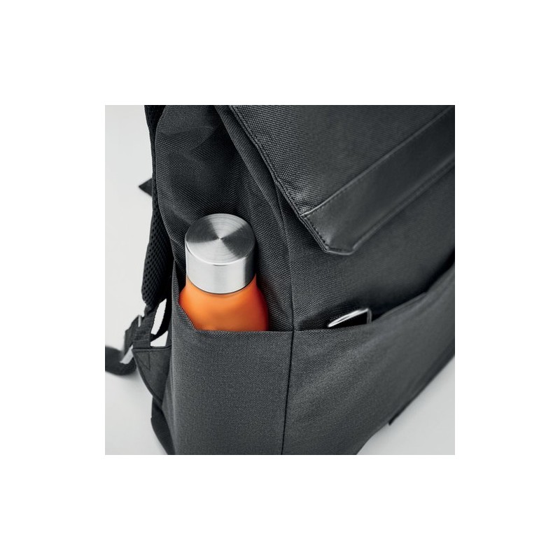 Sac à dos  pour ordinateur DAEGU LAP Matières : PET recyclé Couleurs : noir cadeau collaborateur premium