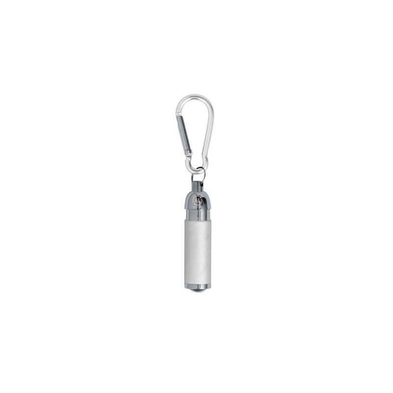 Porte-Clés Éco-responsable Pratique Personnalisé avec Lampe Wols Matières : aluminium recyclé  Couleurs : rouge cadeau affaires 