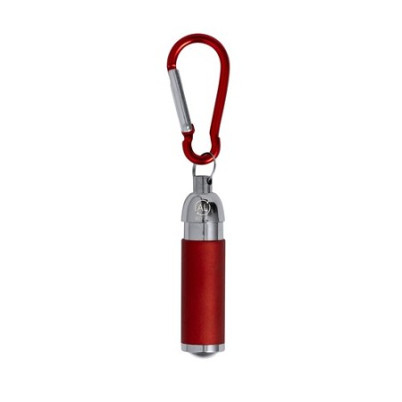 Porte-Clés Éco-responsable Pratique Personnalisé avec Lampe Wols Matières : aluminium recyclé  Couleurs : vert goodies publicita