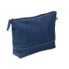 Trousse Éco-responsable Personnalisée en Denim Recyclé STYLE POUCH Matières : coton recyclé Couleurs : bleu