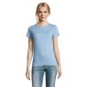T-Shirt Femme Personnalisé 190g Confort et Style - Imperial Women Matières : coton Taille textile : XXL Couleurs : bleu ciel per