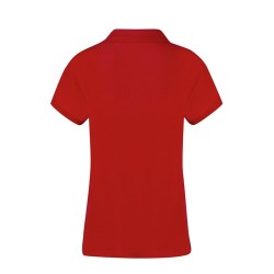 Polo Femme Personnalisé Confortable et Stylé - Couleur Koupan Matières : coton Taille textile : XL Couleurs : doré marquage lase