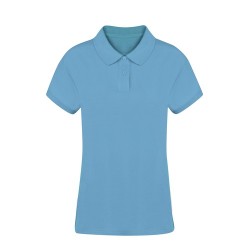 Polo Femme Personnalisé Confortable et Stylé - Couleur Koupan Matières : coton Taille textile : S Couleurs : vert bouteille good