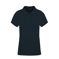 Polo Femme Personnalisé Confortable et Stylé - Couleur Koupan Matières : coton Taille textile : L Couleurs : bleu goodies person