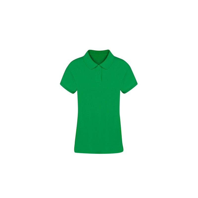 Polo Femme Personnalisé Confortable et Stylé - Couleur Koupan Matières : coton Taille textile : M Couleurs : bleu impression log