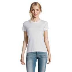 T-Shirt Femme Personnalisé 190g Confort et Style - Imperial Women Matières : coton Taille textile : XXL Couleurs : blanc accesso