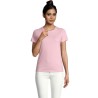 T-Shirt Femme Personnalisé 190g Confort et Style - Imperial Women Matières : coton Taille textile : M Couleurs : rose bonbon imp
