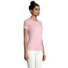 T-Shirt Femme Personnalisé 190g Confort et Style - Imperial Women Matières : coton Taille textile : XL Couleurs : rose bonbon li