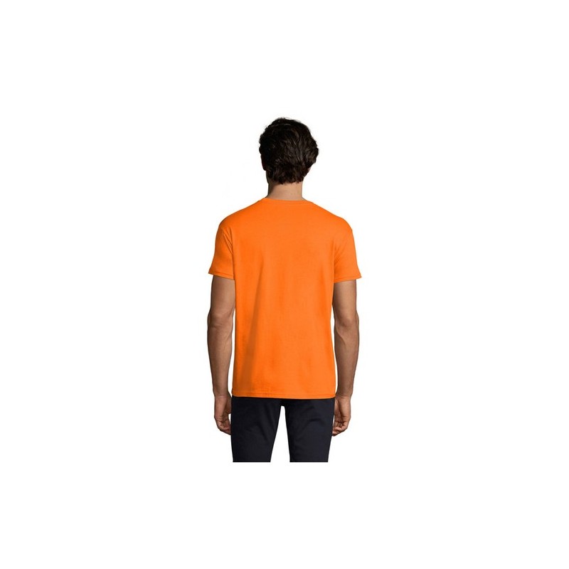 T-Shirt Homme 190g Publicitaire IMPERIAL Matières : coton Taille textile : L Couleurs : orange objet promo petit budget