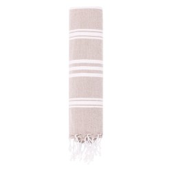 Paréo Serviette Personnalisée Douceur pas cher - Harlow Matières : coton recyclé Couleurs : bleu clair 2