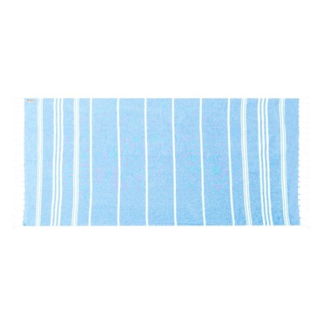 Paréo Serviette Personnalisée Douceur pas cher - Harlow Matières : coton recyclé Couleurs : naturel cadeau affaires élégant