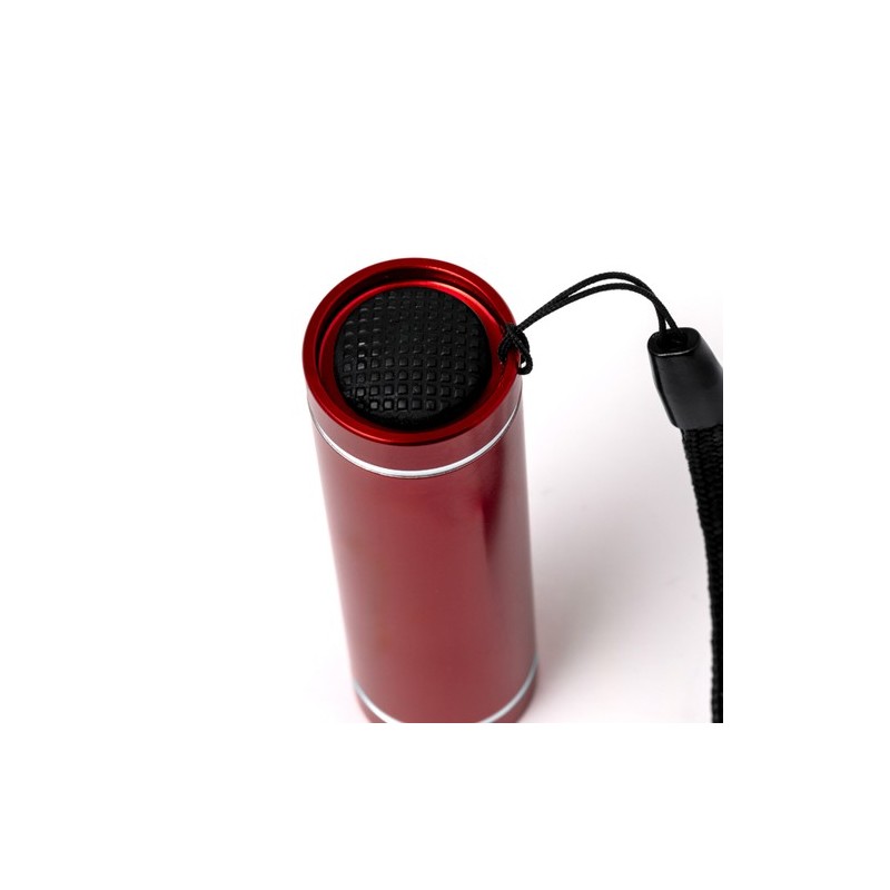 Lampe Éco-responsable et Design Personnalisée Pas Cher - Flareon Matières : aluminium recyclé  Couleurs : rouge cadeau entrepris