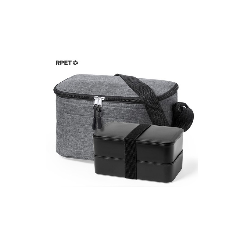 Glacière Isotherme Éco-responsable Personnalisée Glaxia pas cher Matières : aluminium Couleurs : gris personnalisable avec votre