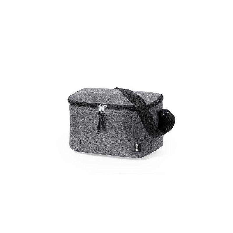 Glacière Isotherme Éco-responsable Personnalisée Glaxia pas cher Matières : aluminium Couleurs : gris impression haute définitio
