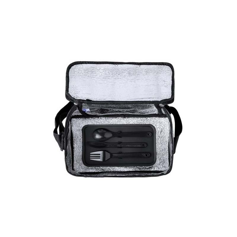 Glacière Isotherme Éco-responsable Personnalisée Glaxia pas cher Matières : aluminium Couleurs : gris livraison express 24h 48h