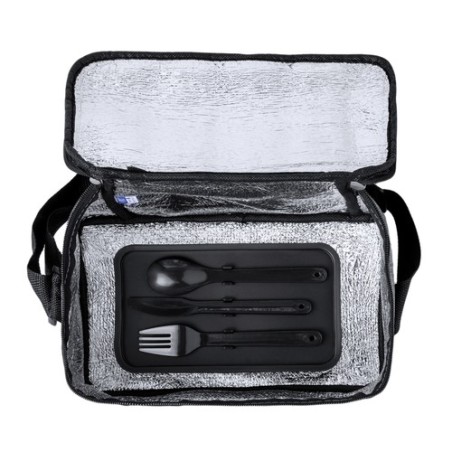 Glacière Isotherme Éco-responsable Personnalisée Glaxia pas cher Matières : aluminium Couleurs : gris livraison express 24h 48h