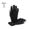 Gants Éco-responsables Tactiles Personnalisés Demsey pas cher Couleurs : noir Matières : polyester recyclé personnalisable avec 