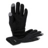 Gants Éco-responsables Tactiles Personnalisés Demsey pas cher Couleurs : noir Matières : polyester recyclé cadeau entreprise pas