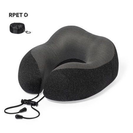 Coussin Personnalisé Portable et Confortable pas cher Blaiser Matières : polyester Couleurs : noir personnalisable avec votre lo
