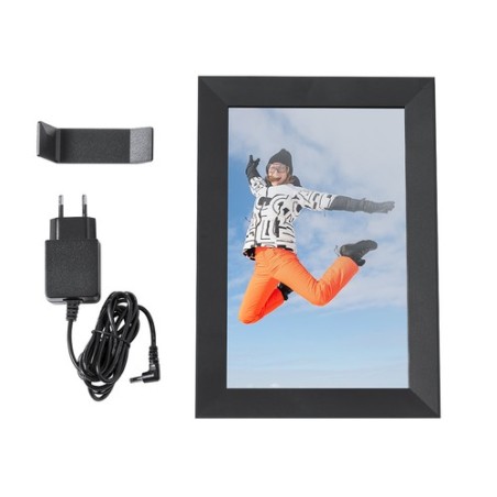 Cadre Photo Numérique Personnalisé Haute Résolution Picty Couleurs : noir cadeau entreprise pas cher