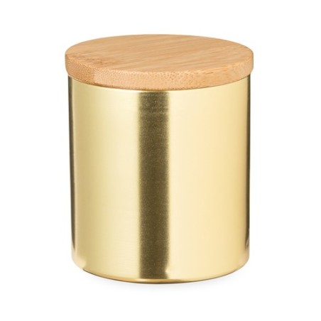 Bougie Aromatique Personnalisée Idéale Rudyn Matières : bambou Couleurs : doré
