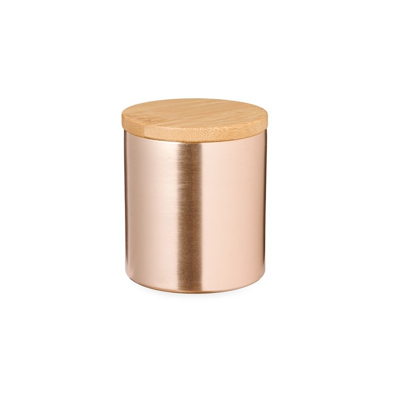 Bougie Aromatique Personnalisée Idéale Rudyn Matières : bambou Couleurs : doré cadeau collaborateur premium