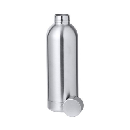 Bouteille Isotherme Éco-responsable Thermique - Hilker Couleurs : argenté Matières : acier inoxydable recyclé