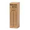 Bouteille Isotherme Éco-responsable Thermique - Hilker Couleurs : argenté Matières : acier inoxydable recyclé goodies publicitai