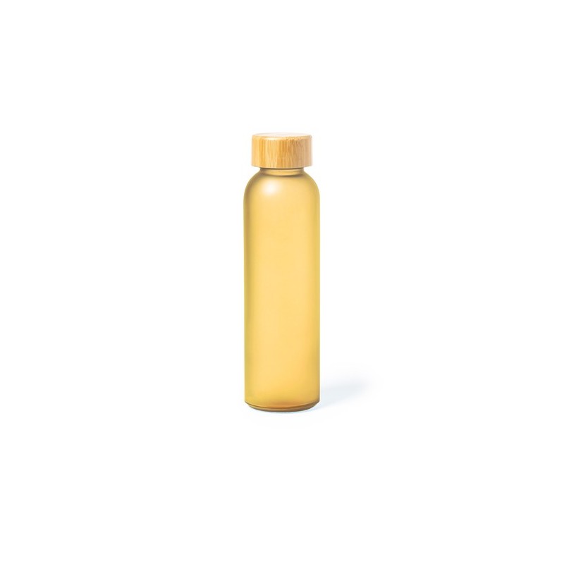 Gourde Éco-responsable Personnalisée à Sublimation - Vantex Matières : bambou Couleurs : jaune