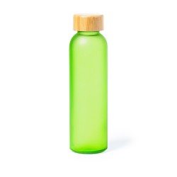 Gourde Éco-responsable Personnalisée à Sublimation - Vantex Matières : bambou Couleurs : vert clair cadeau entreprise pas cher